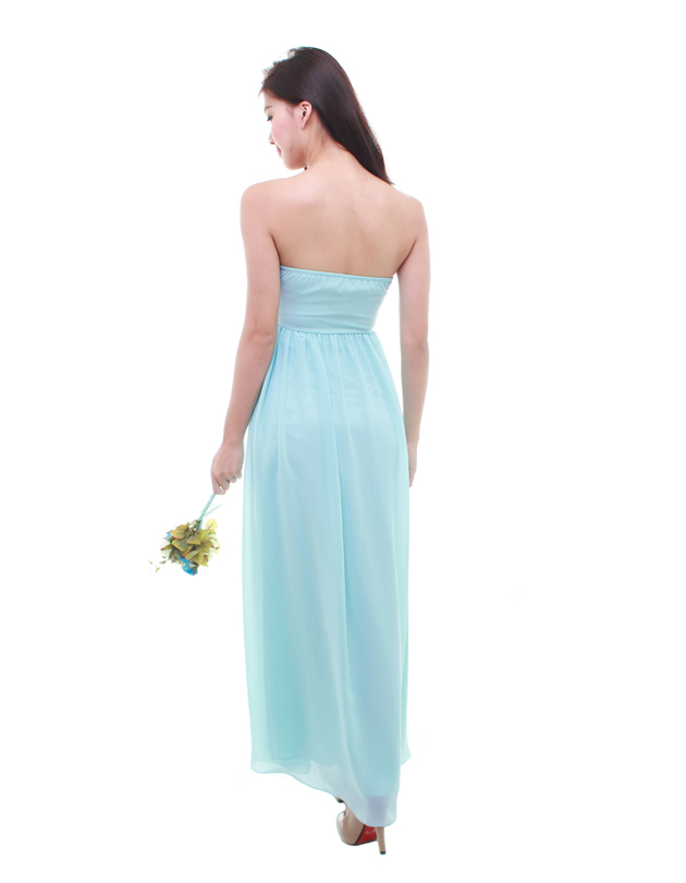 Cleo Maxi Dress in Dreamy Blue